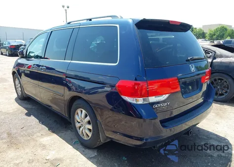 2008 Honda Odyssey Ex-L from USA, damaged, VIN 5FNRL38768B086302